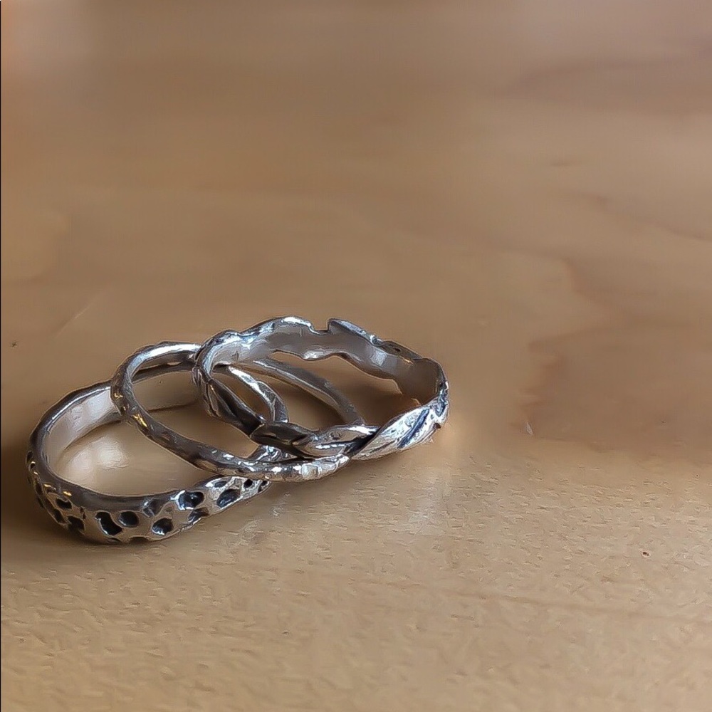 Set of 3 stacking rings